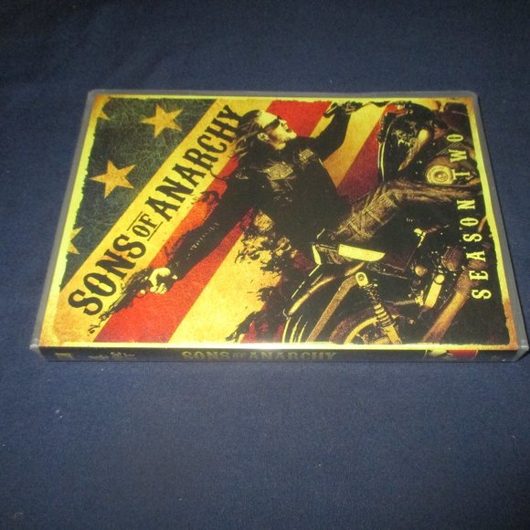 Sons of Anarchy: The Complete Second Season (DVD, 2010, 4-Disc Set) (unopened) - Picture 3 of 3